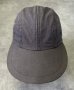 画像2: 90'S LL Bean キャンバス ロングビルキャップ フェードネイビー USA製 (VINTAGE) (2)