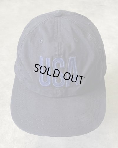画像2: 90'S RALPH LAUREN "POLO SPORT" ベースボールキャップ ネイビー USA製 (VINTAGE)