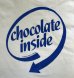 画像3: 90'S LUNATIC FRINGE "CHOCOLATE INSIDE" 半袖 Tシャツ ホワイト (VINTAGE) (3)