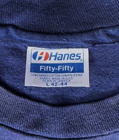 画像2: 80'S SPIRIT OF AMERICA CHARITY RUN 両面プリント シングルステッチ 半袖 Tシャツ ネイビー (VINTAGE)