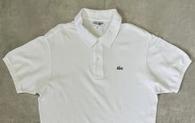 他の写真1: 70'S CHEMISE LACOSTE ポロシャツ ホワイト フランス製 (VINTAGE)