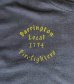 画像3: 80'S BARRINGTON FIREFIGHTERS シングルステッチ 半袖 ポケット付き Tシャツ ネイビー USA製 (VINTAGE) (3)