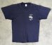 画像1: 80'S HARVARD UNIVERSITY 両面プリント シングルステッチ 半袖 Tシャツ ネイビー USA製 (VINTAGE) (1)