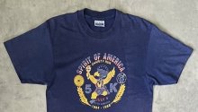 他の写真1: 80'S SPIRIT OF AMERICA CHARITY RUN 両面プリント シングルステッチ 半袖 Tシャツ ネイビー (VINTAGE)
