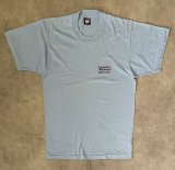 90'S EXECUTIVE SOFTWARE 両面プリント シングルステッチ 半袖 Tシャツ サックスブルー USA製 (VINTAGE)