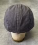 画像4: 90'S LL Bean キャンバス ロングビルキャップ フェードネイビー USA製 (VINTAGE) (4)