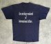 画像4: 80'S HARVARD UNIVERSITY 両面プリント シングルステッチ 半袖 Tシャツ ネイビー USA製 (VINTAGE) (4)