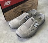 NEW BALANCE 801 "ALL TERRAIN" スウェード スリッポン グレー 箱付き (DEADSTOCK)