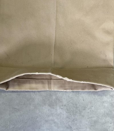 画像4: BROOKS BROTHERS "ELLIOT" ツータック チノパンツ ベージュ (VINTAGE)