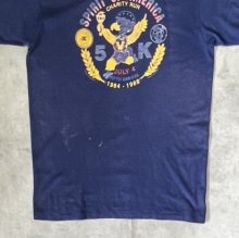 他の写真3: 80'S SPIRIT OF AMERICA CHARITY RUN 両面プリント シングルステッチ 半袖 Tシャツ ネイビー (VINTAGE)