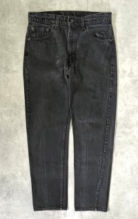 90'S LEVIS 505 デニム ブラック W34L30 USA製 (VINTAGE)