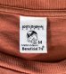 画像2: 90'S PATAGONIA "BENEFICIAL T'S" ロゴ刺繍 半袖 Tシャツ フェードオレンジ (VINTAGE) (2)