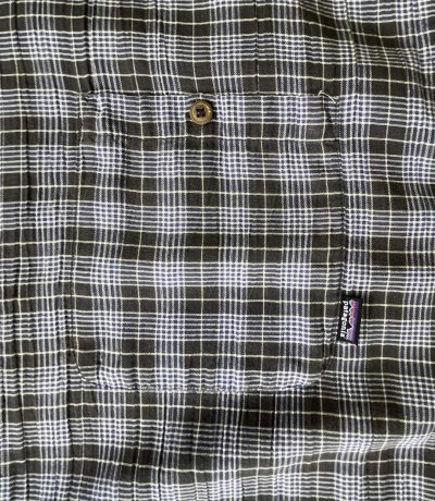 画像3: 90'S PATAGONIA オーガニックコットン 半袖 ACシャツ チェック柄 ポルトガル製 (VINTAGE)