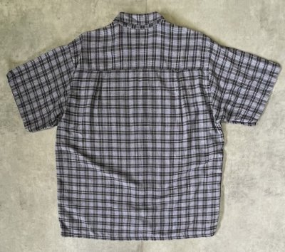 画像4: 90'S PATAGONIA オーガニックコットン 半袖 ACシャツ チェック柄 ポルトガル製 (VINTAGE)