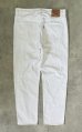 画像3: 90'S LEVIS 501 デニム ホワイト W36L30 USA製 (VINTAGE) (3)
