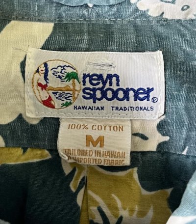 画像2: 90'S REYN SPOONER コットン プルオーバー アロハシャツ ハワイ製 (VINTAGE)
