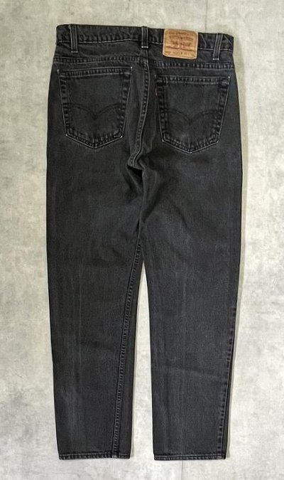 画像3: 90'S LEVIS 505 デニム ブラック W34L30 USA製 (VINTAGE)