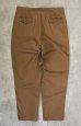 画像4: 90'S RALPH LAUREN ベルト付き 片側ポケット付き チノパンツ ブラウン USA製 (VINTAGE) (4)