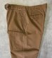 画像3: 90'S RALPH LAUREN ベルト付き 片側ポケット付き チノパンツ ブラウン USA製 (VINTAGE) (3)
