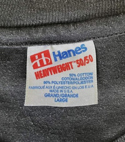 画像2: 90'S FARM シングルステッチ 半袖 Tシャツ ブラック USA製 (VINTAGE)