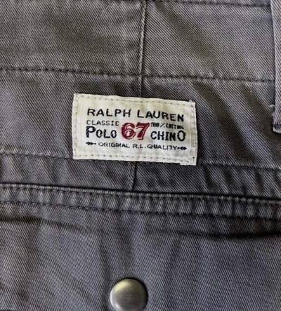 画像6: 90'S RALPH LAUREN カーゴショーツ ダークグレー (VINTAGE)