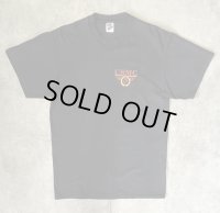 80'S アメリカ軍 USMC シングルステッチ 半袖 Tシャツ ブラック USA製 (VINTAGE)