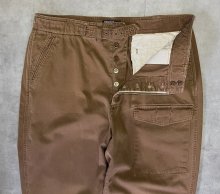 他の写真1: 90'S RALPH LAUREN ベルト付き 片側ポケット付き チノパンツ ブラウン USA製 (VINTAGE)