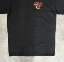 他の写真3: 80'S アメリカ軍 USMC シングルステッチ 半袖 Tシャツ ブラック USA製 (VINTAGE)