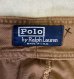 画像2: 90'S RALPH LAUREN ベルト付き 片側ポケット付き チノパンツ ブラウン USA製 (VINTAGE) (2)