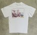 画像1: 90'S VIRGINIA TECH シングルステッチ 両面プリント 半袖 Tシャツ ホワイト USA製 (VINTAGE) (1)