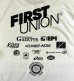 画像5: 90'S FIRST UNION シングルステッチ 両面プリント 長袖 Tシャツ ホワイト USA製 (VINTAGE) (5)