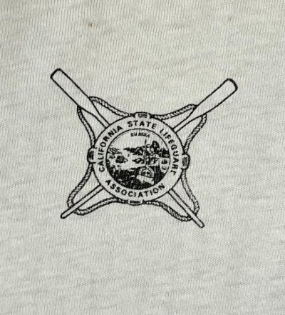 画像6: 80'S PAUL ELDER シングルステッチ 両面プリント 長袖 Tシャツ ホワイト USA製 (VINTAGE)