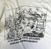 画像2: 80'S PAUL ELDER シングルステッチ 両面プリント 長袖 Tシャツ ホワイト USA製 (VINTAGE) (2)