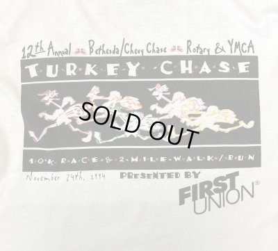画像3: 90'S FIRST UNION シングルステッチ 両面プリント 長袖 Tシャツ ホワイト USA製 (VINTAGE)