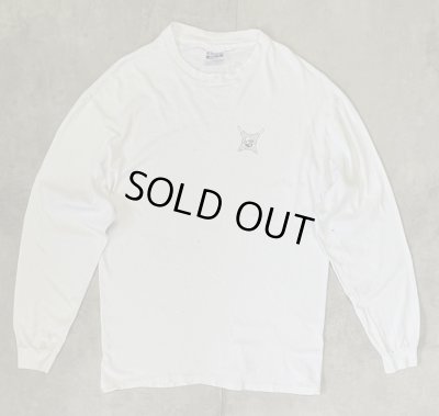 画像4: 80'S PAUL ELDER シングルステッチ 両面プリント 長袖 Tシャツ ホワイト USA製 (VINTAGE)