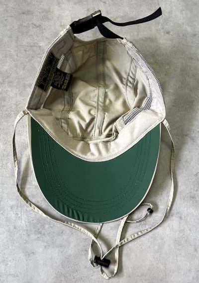 画像9: DORFMAN PACIFIC COMPANY ネックガード付き ロングビルキャップ ベージュ (DEADSTOCK)