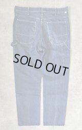 80'S DICKIES チビタグ デニム ペインターパンツ インディゴ 42TALONジップ W36L30 USA製 (VINTAGE)