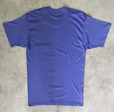 画像4: 90'S 5050 シングルステッチ 耳付きポケット 半袖 Tシャツ ブルー USA製 (DEADSTOCK)