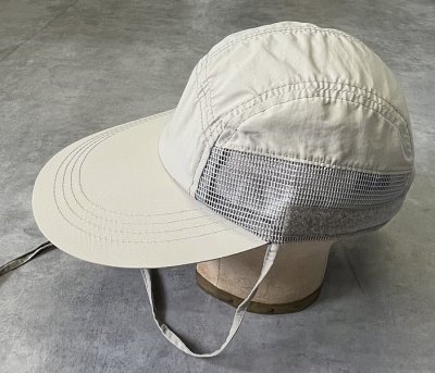 画像7: DORFMAN PACIFIC COMPANY ネックガード付き ロングビルキャップ ベージュ (DEADSTOCK)