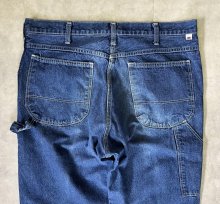 他の写真3: 80'S DICKIES チビタグ デニム ペインターパンツ インディゴ 42TALONジップ W36L30 USA製 (VINTAGE)