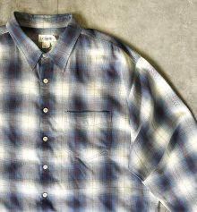 他の写真2: 90'S J.CREW 旧タグ コットン ワークシャツ オンブレチェック (VINTAGE)