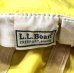 画像6: 80'S LL Bean ネックガード付き ナイロン ロングビルキャップ イエロー USA製 (VINTAGE) (6)