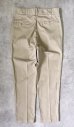 画像1: 80'S DICKIES 874 チビタグ ワークパンツ ベージュ W36L32 USA製 (VINTAGE) (1)