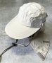 画像1: DORFMAN PACIFIC COMPANY ネックガード付き ロングビルキャップ ベージュ (DEADSTOCK) (1)