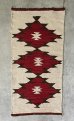 画像1: オールド ナバホ ウールラグ 103cm x 50cm (VINTAGE) (1)