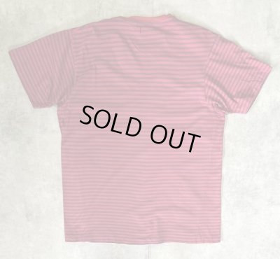 画像4: 90'S RRL 三ツ星タグ シングルステッチ 半袖 Tシャツ ボーダー柄 USA製 (DEADSTOCK)