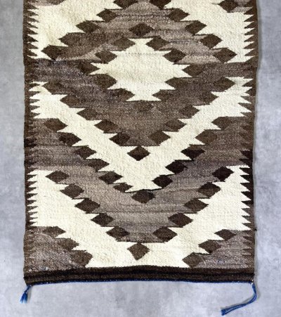画像3: オールド ナバホ ウールラグ 116cm x 63cm (VINTAGE)