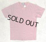 90'S RRL 三ツ星タグ シングルステッチ 半袖 Tシャツ ボーダー柄 USA製 (DEADSTOCK)