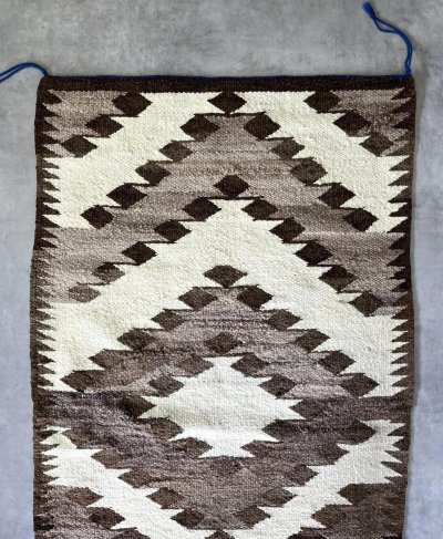 画像2: オールド ナバホ ウールラグ 116cm x 63cm (VINTAGE)