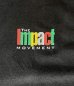 画像4: THE IMPACT MOVEMENT 両面プリント 半袖 Tシャツ ブラック (VINTAGE) (4)